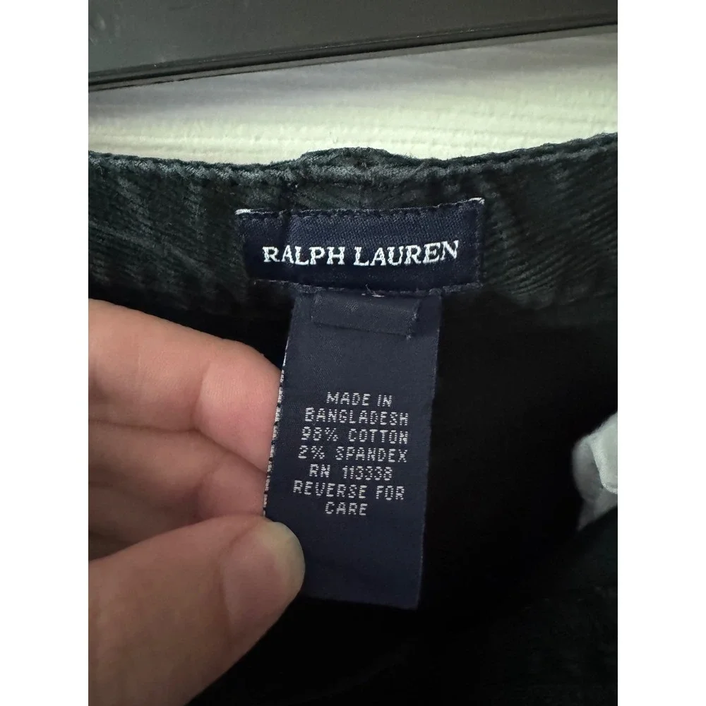 Ralph Lauren Girls Corduroy Pants‎ Size 10